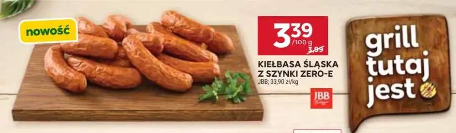 Kiełbasa śląska z szynki Zero-E JBB