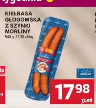 Kiełbasa głogowska z szynki Morliny