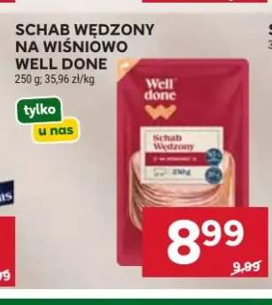 Schab wędzony na wiśniowo Well Done