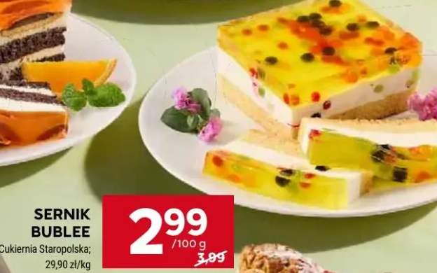 Sernik Bublee Cukiernia Staropolska