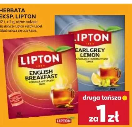 Herbata ekspresowa Lipton