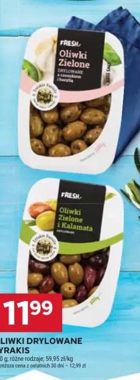 Oliwki zielone i Kalamata drylowane Lyrakis