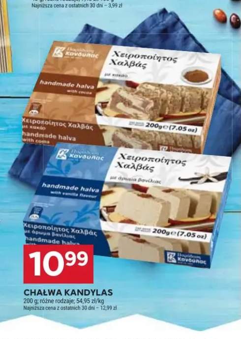 Chałwa Kandylas handmade halva with vanilla flavour