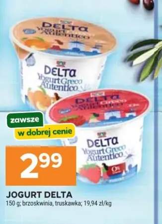 Jogurt Delta brzoskwinia