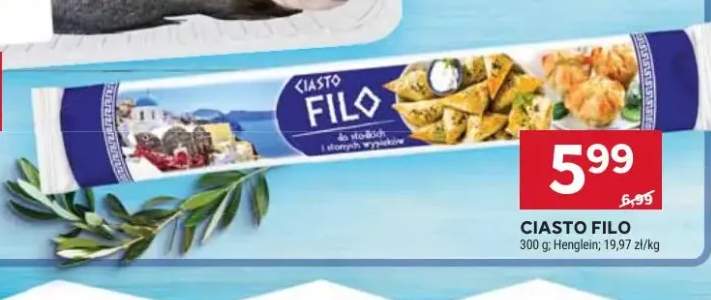 Ciasto Filo Henglein