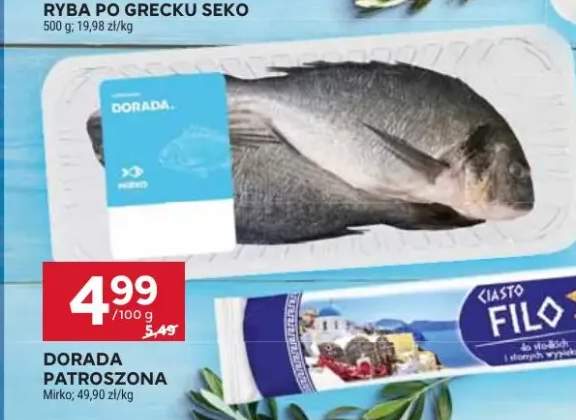 Dorada patroszona Mirko