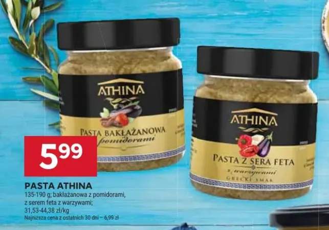 Pasta bakłażanowa z pomidorami Athina