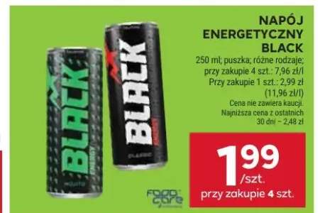 Napój energetyczny Black