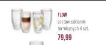 Zestaw szklanek termicznych FLOW 4szt.