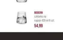 Szklanka na napoje MODERN 430ml 6szt.