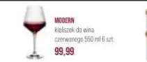 Kieliszek do wina czerwonego MODERN 550ml 6szt.