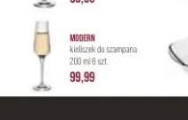 Kieliszek do szampana MODERN 200ml 6szt.