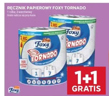 Ręcznik papierowy Foxy Tornado 3-warstwowy