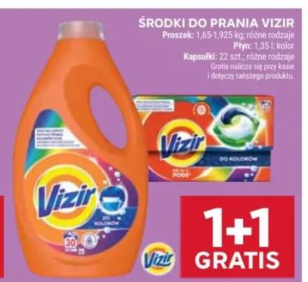 Kapsułki do prania Vizir