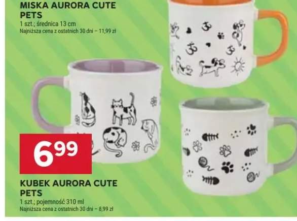 Kubek Aurora Cute Pets pojemność 310ml