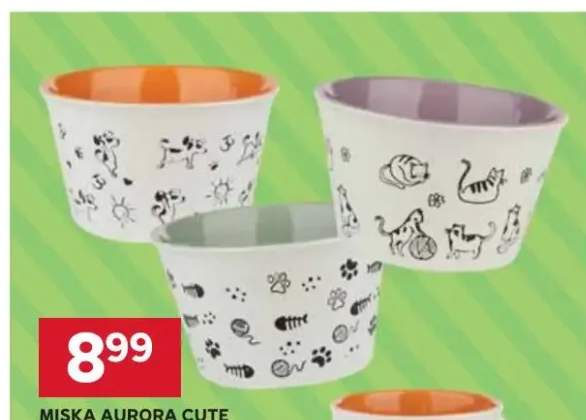 Miska Aurora Cute Pets średnica 13cm