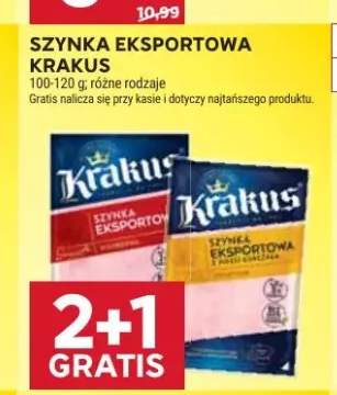 Szynka Eksportowa z pieprzem Krakus 100-120g
