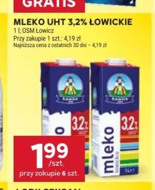 Mleko UHT 3,2% Łowickie