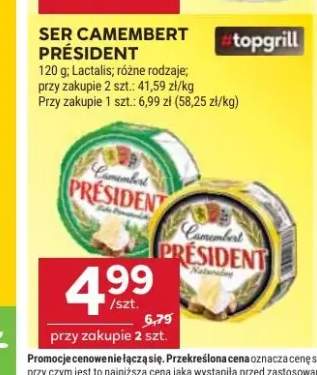 Ser Camembert Naturalny Président