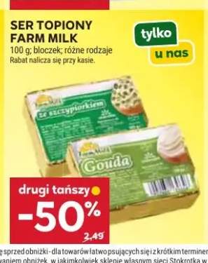 Ser topiony ze szczypiorkiem Farm Milk 100g
