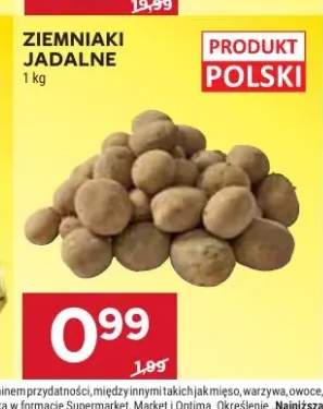 Ziemniaki jadalne polskie 1kg