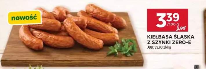 Kiełbasa śląska z szynki zero-E JBB