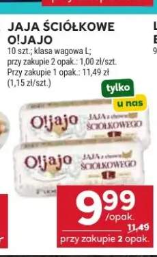 Jaja ściółkowe O!Jajo klasa wagowa L