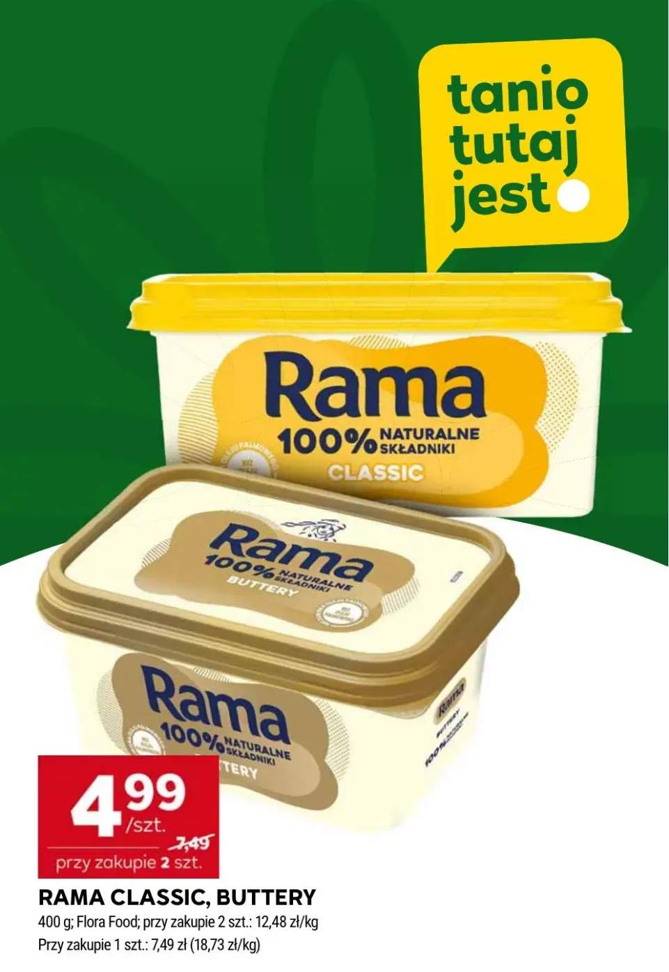 Margaryna Rama Buttery