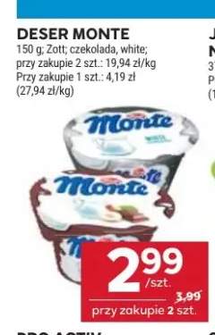Deser Monte Zott white