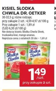 Kisiel Słodka Chwila Dr. Oetker