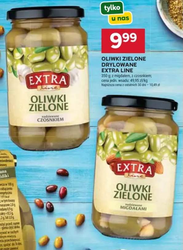 Oliwki zielone drylowane Extra Line