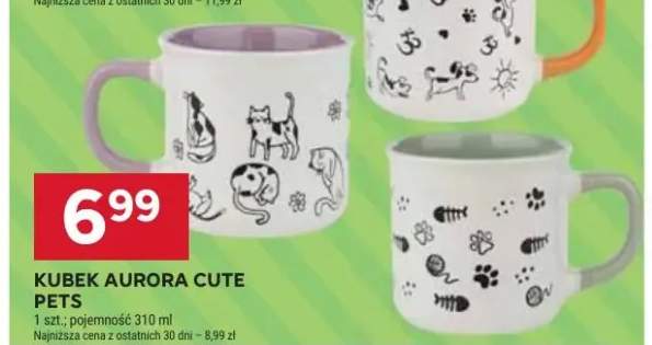 Kubek Aurora Cute Pets pojemność 310ml