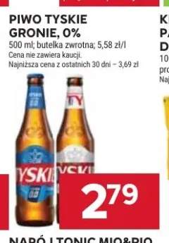 Piwo bezalkoholowe Tyskie 0%