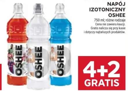 Napój izotoniczny Oshee czerwony