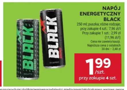 Napój energetyczny Black