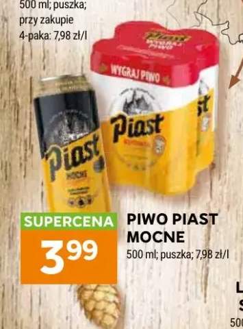 Piwo Piast Mocne 500ml