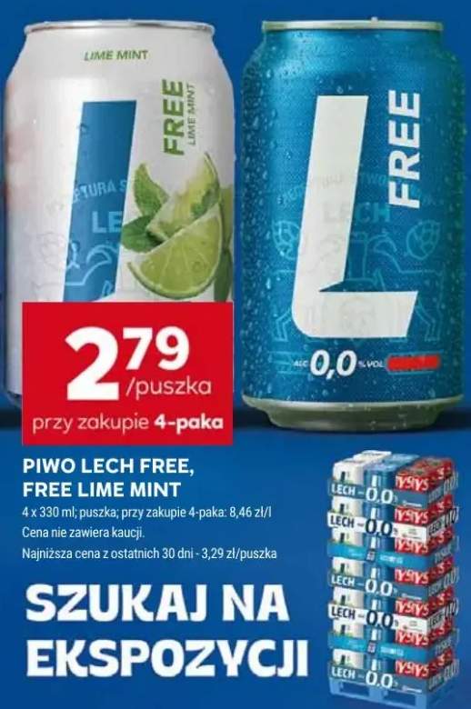 Piwo bezalkoholowe Lech Free 0,0%