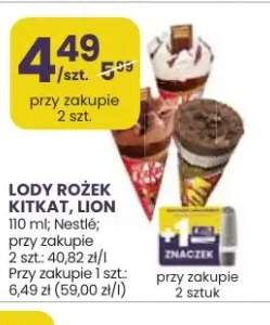 Lody rożek KitKat Nestlé