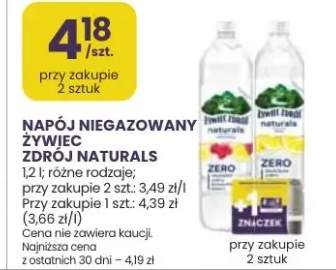 Napój niegazowany Żywiec Zdrój Naturals