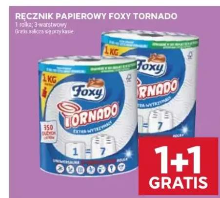 Ręcznik papierowy Foxy Tornado 3-warstwowy