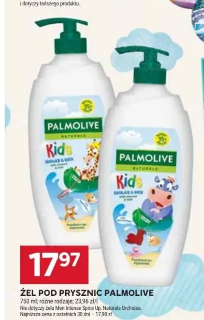 Żel pod prysznic PALMOLIVE Kids zielony