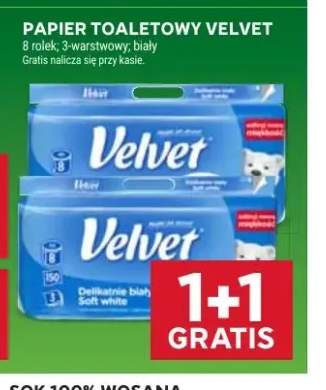 Papier toaletowy Velvet 3-warstwowy biały