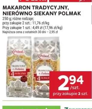 Makaron tradycyjny nierówno siekany Polmak