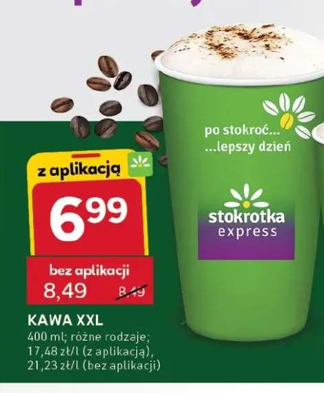 Kawa XXL Stokrotka Express
