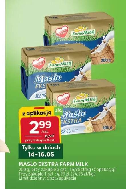 Masło ekstra Farm Milk