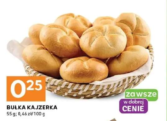 Bułka kajzerka