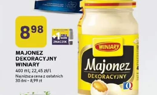 Majonez dekoracyjny Winiary
