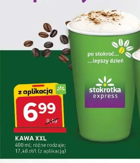 Kawa XXL Stokrotka Express