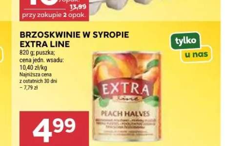 Brzoskwinie w syropie Extra Line
