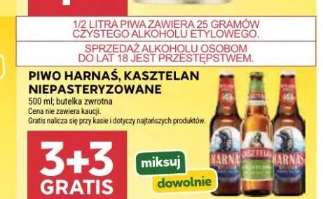 Piwo Harnaś, Kasztelan niepasteryzowane